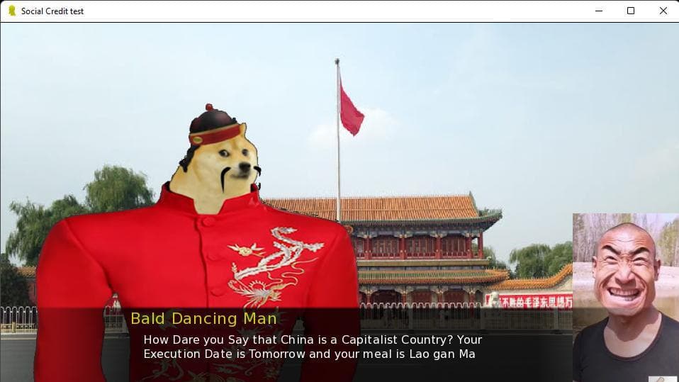 Social Credit Test screenshot 2