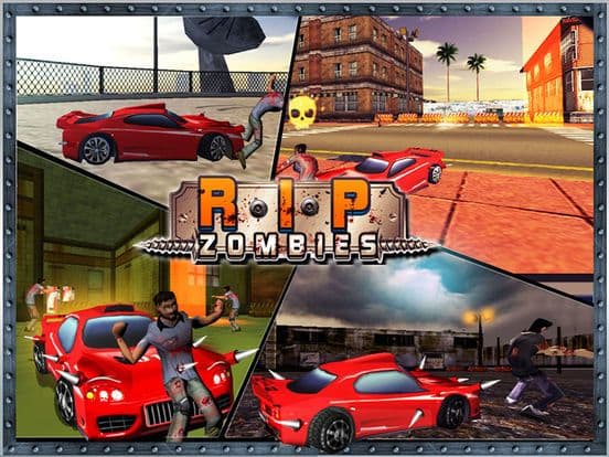 RIP Zombie Car Driving Race screenshot 5