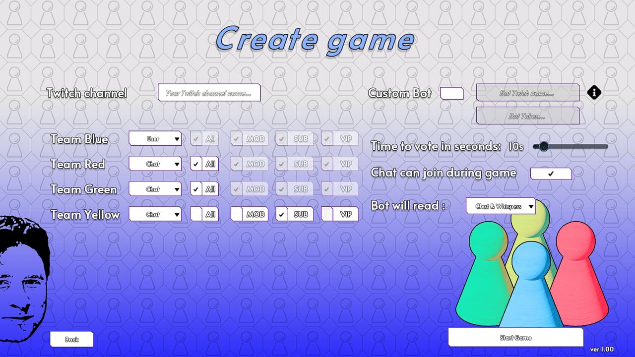 Dont get Angry TwichChat - Twich integrated game screenshot 2