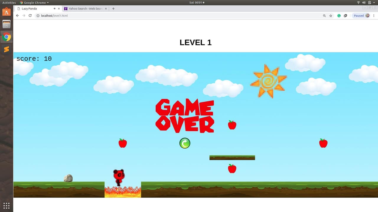 Lazy Panda Game screenshot 3