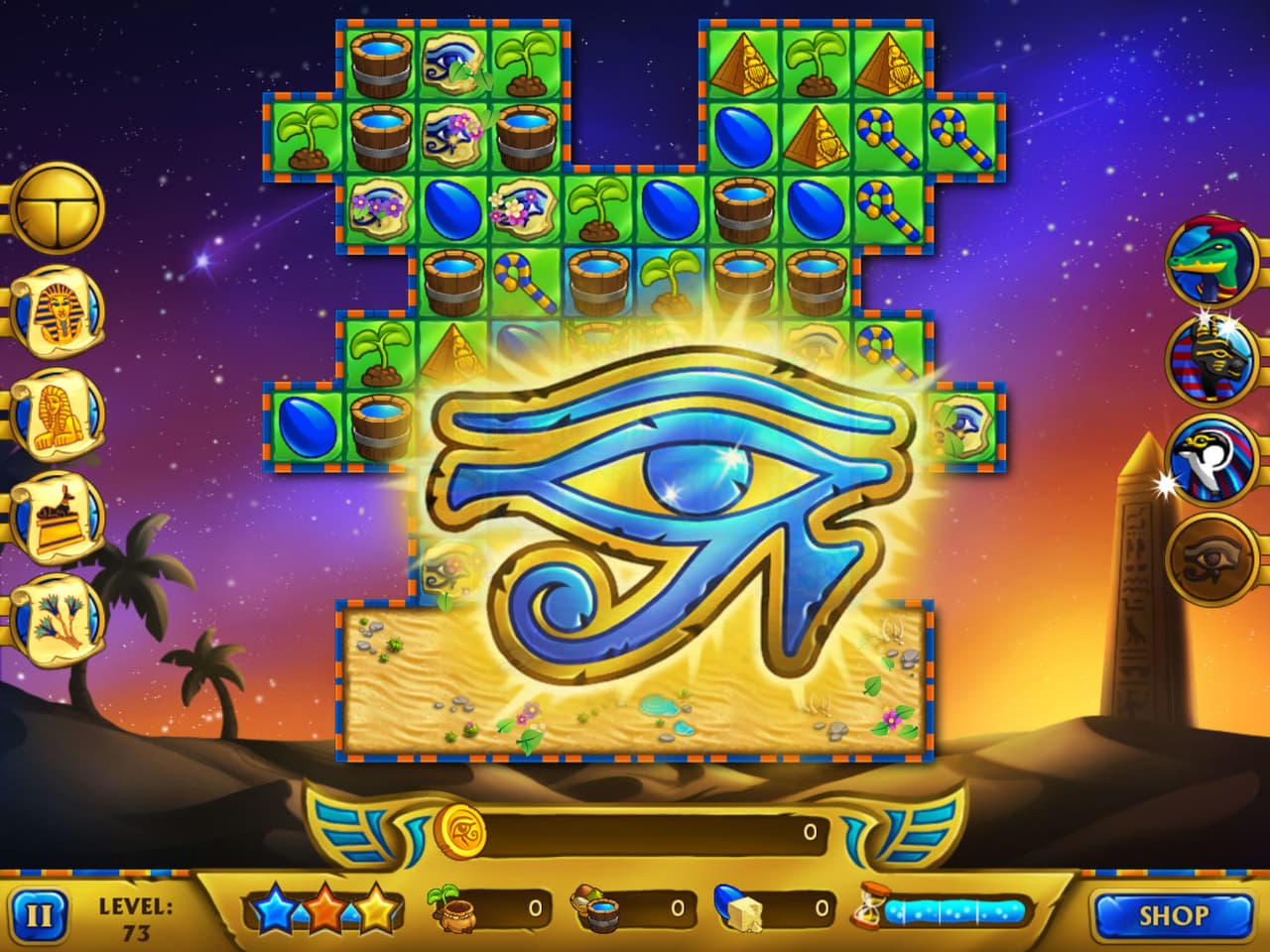 Legend of Egypt - Pharaohs Garden screenshot 5