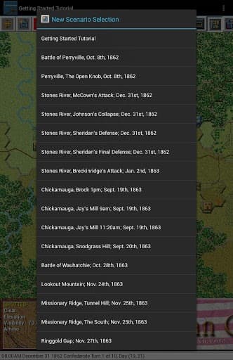 Civil War Battles- Chickamauga screenshot 6