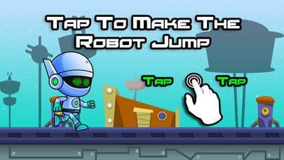 Jetpack Robot - The Endless Flash Runner Game screenshot 3