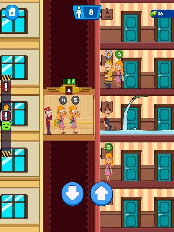 Hotel Concierge: Elevator Game screenshot 3