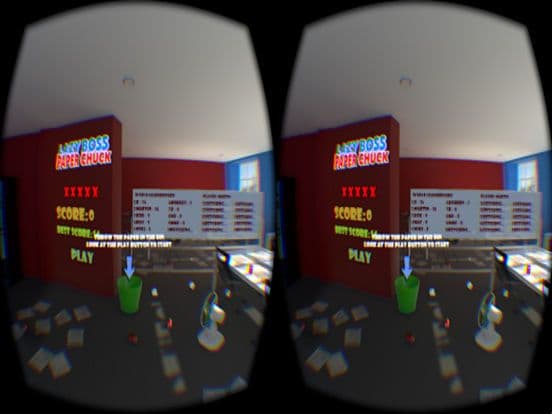 Lazy Boss Paper Chuck VR screenshot 2