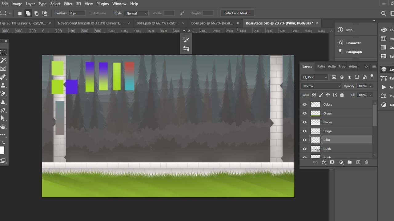 Rain Wept Monster - IGDA Game Jam 2023 (Inspired by Thomas Brush - Neversong) screenshot 3