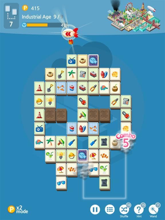 Mahjong City builder screenshot 2