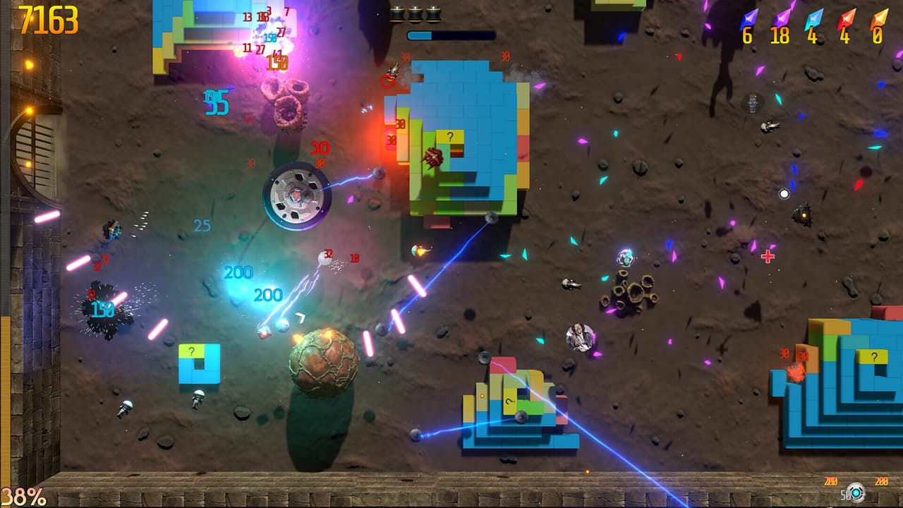 Retro Rocket Raiders screenshot 3