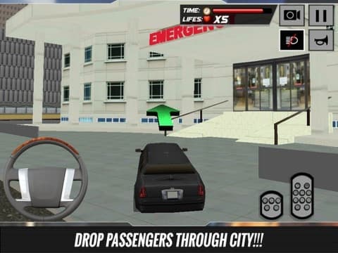Limousine Car Driver Simulator 3D – Drive the luxury limo & take the vip guests on city tour screenshot 4