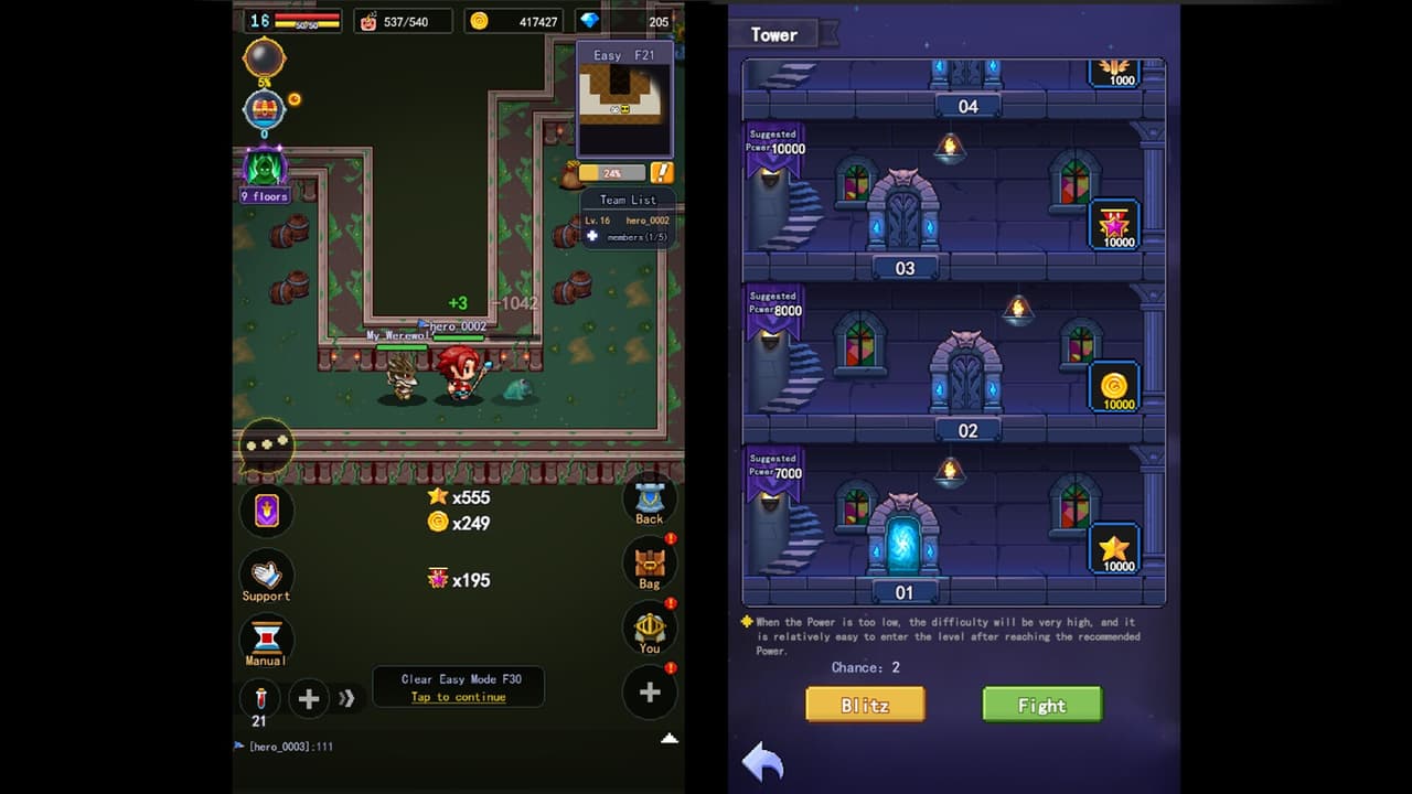 Pixel Dungeon RPG screenshot 4