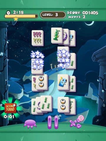 Weird Tiny Monster Mahjong - Addicting Chinese tile-matching board game