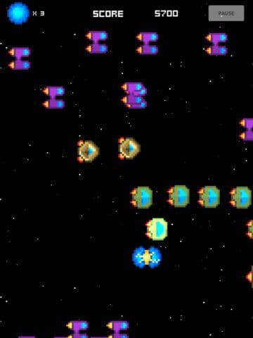 A Retro Space Invader Shooter Game