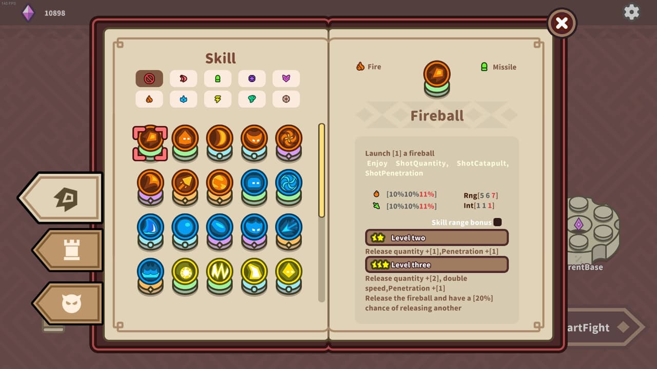 Elements and build