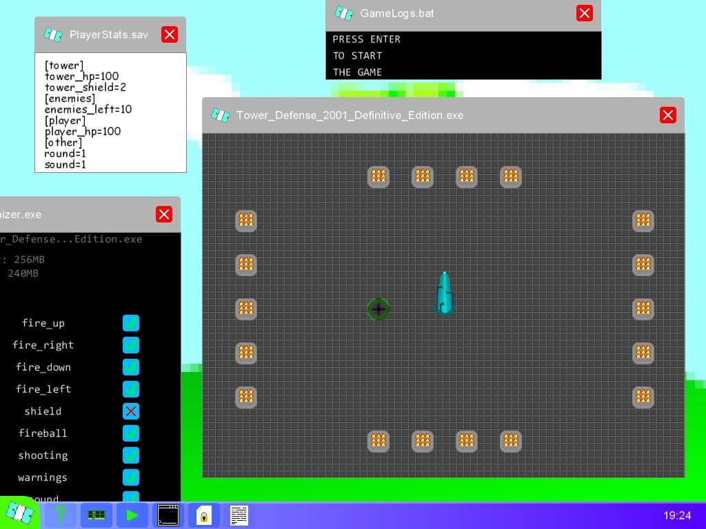 Desktop Defense [LD42] screenshot 3