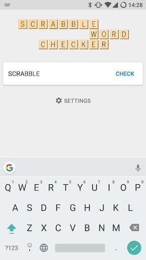 SCRABBLE Word Checker