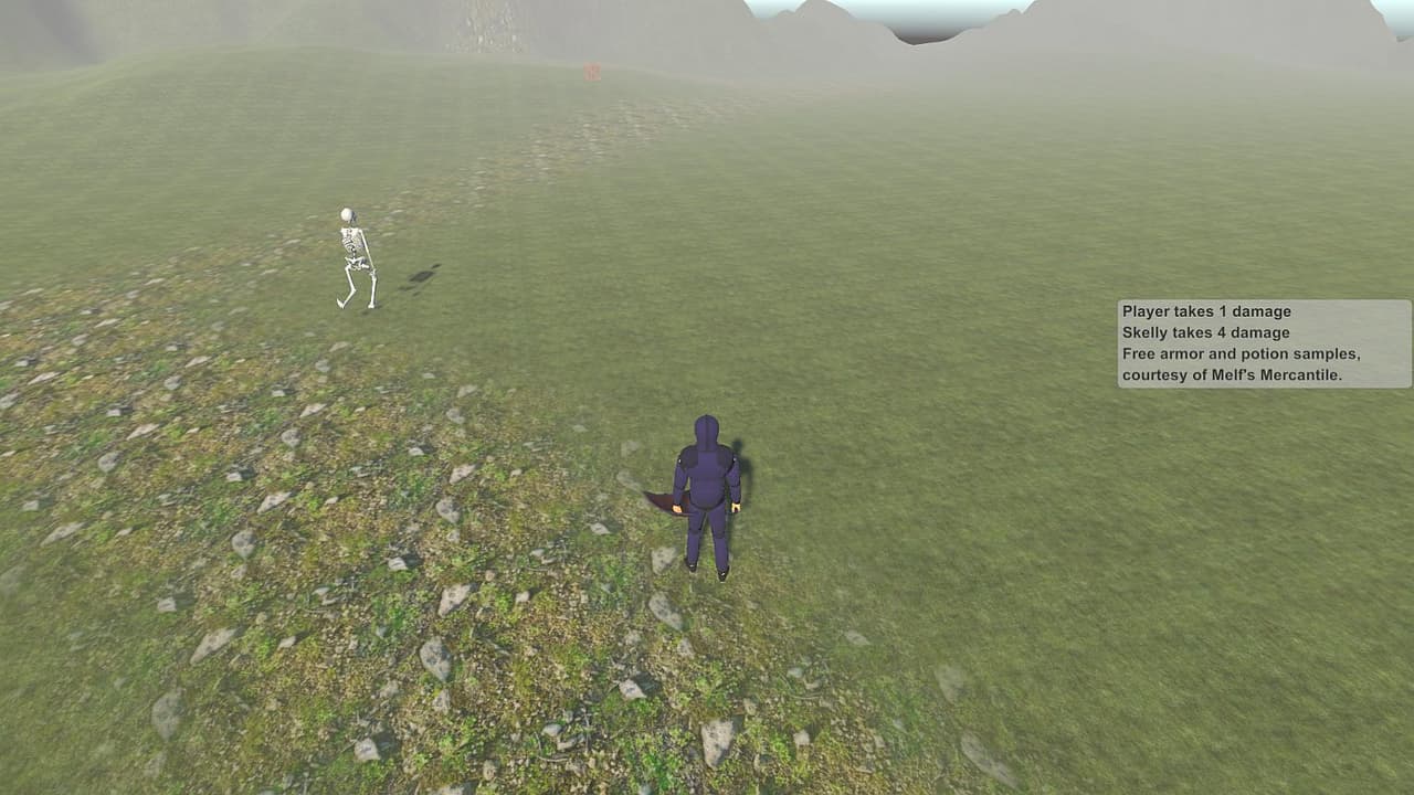 A First Attempt Role Playing Game