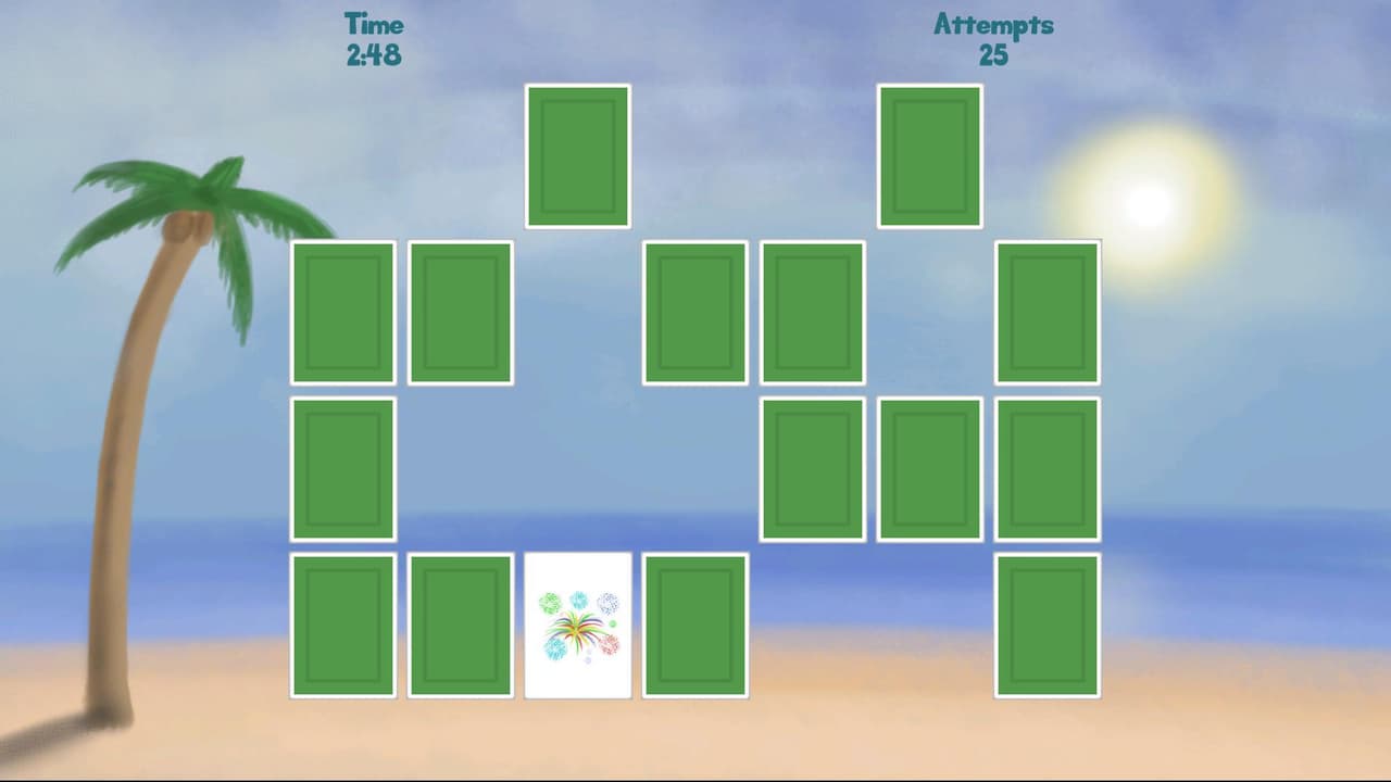 Summer Blast Memory Game