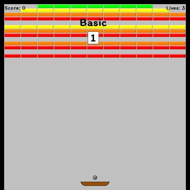 Breakout (itch) (TheCyberTronn) screenshot 2