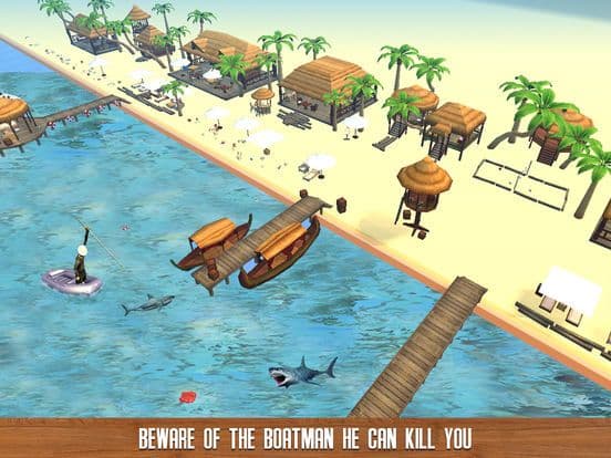 Furious Shark Revolution: Play this Shark Life Simulator to feed and hunt screenshot 2