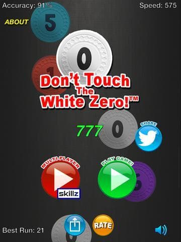 Dont Touch The White Zero! screenshot 2