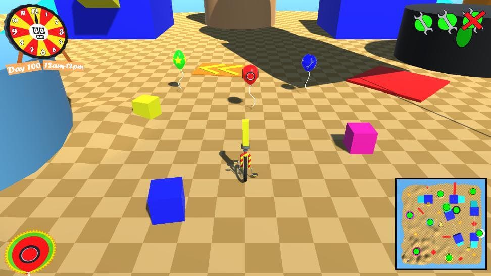 The Handyman With A Unicycle - Pre-Alpha Demo screenshot 2