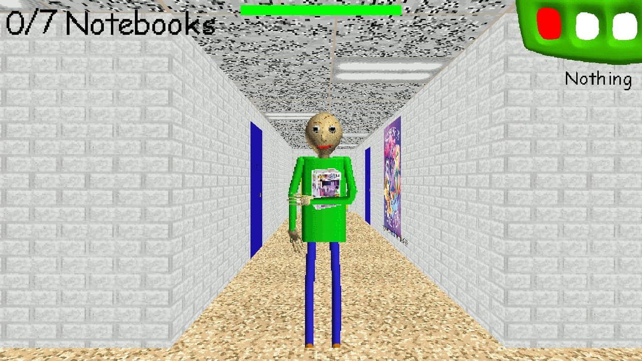 Baldi loves My little pony screenshot 2