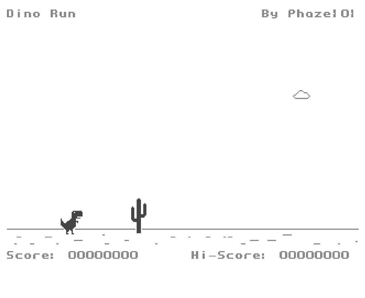 Dino Run (Amiga) by Prince / Phaze101 screenshot 3