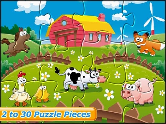 Farm Animals - Puzzle for kids screenshot 3