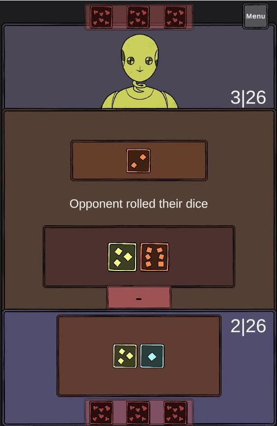 Dice Duel (GMTK 2022 / ODJ 16.07) screenshot 6