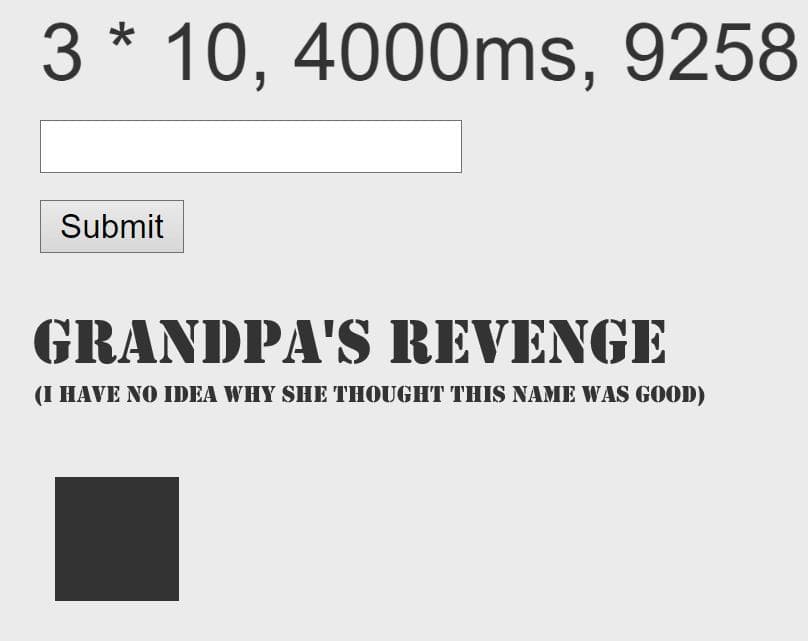 Grandpas Revenge