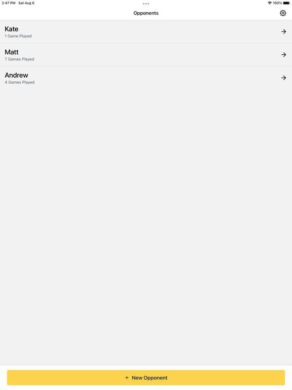 Gin Rummy Score Tracker