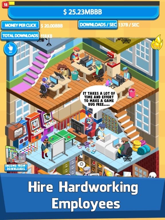 Video Game Tycoon: Tap Story screenshot 5
