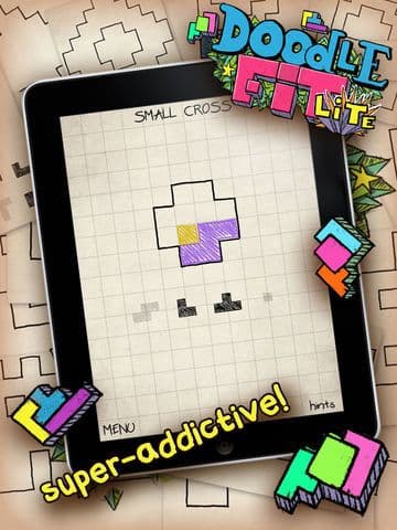 Doodle Fit Lite screenshot 2