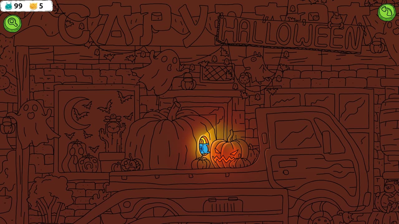 Hidden Capybaras with Orange and Pumpkins: Spooky Halloween Edition screenshot 6