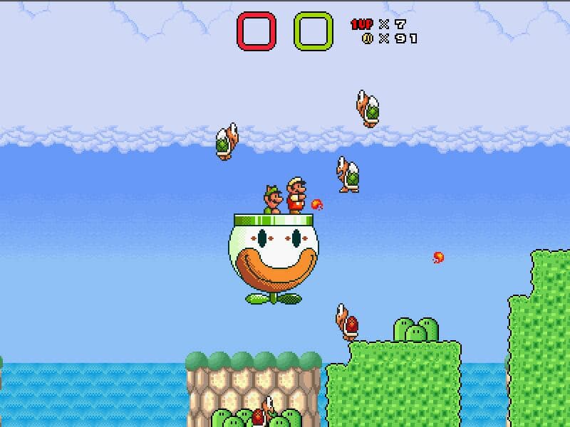 Super Mario Bros X screenshot 3