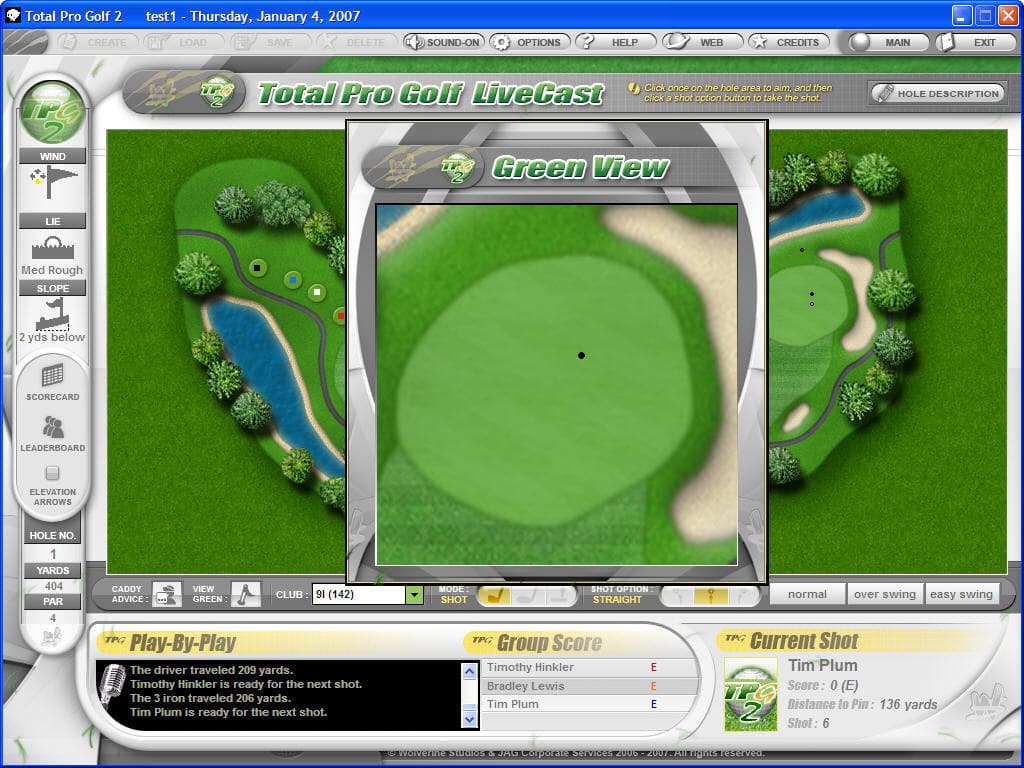Total Pro Golf 2 screenshot 4