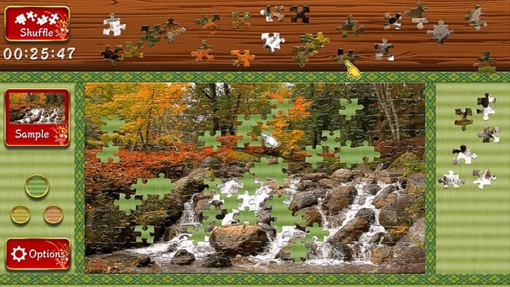 Animated Jigsaws: Beautiful Japanese Scenery screenshot 4