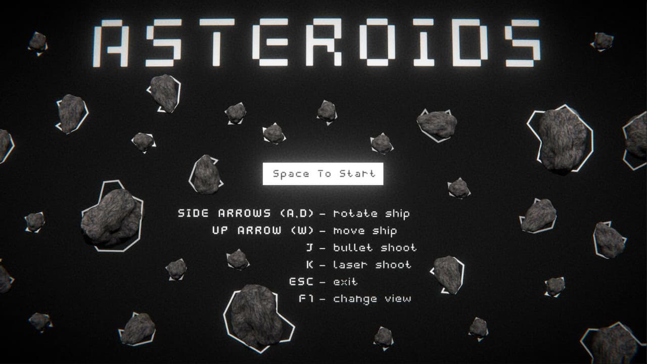 Asteroids (itch) (Bdiebeak) screenshot 2