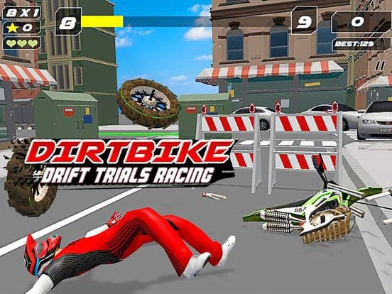 Dirt Bike Drift Trails Racing screenshot 4