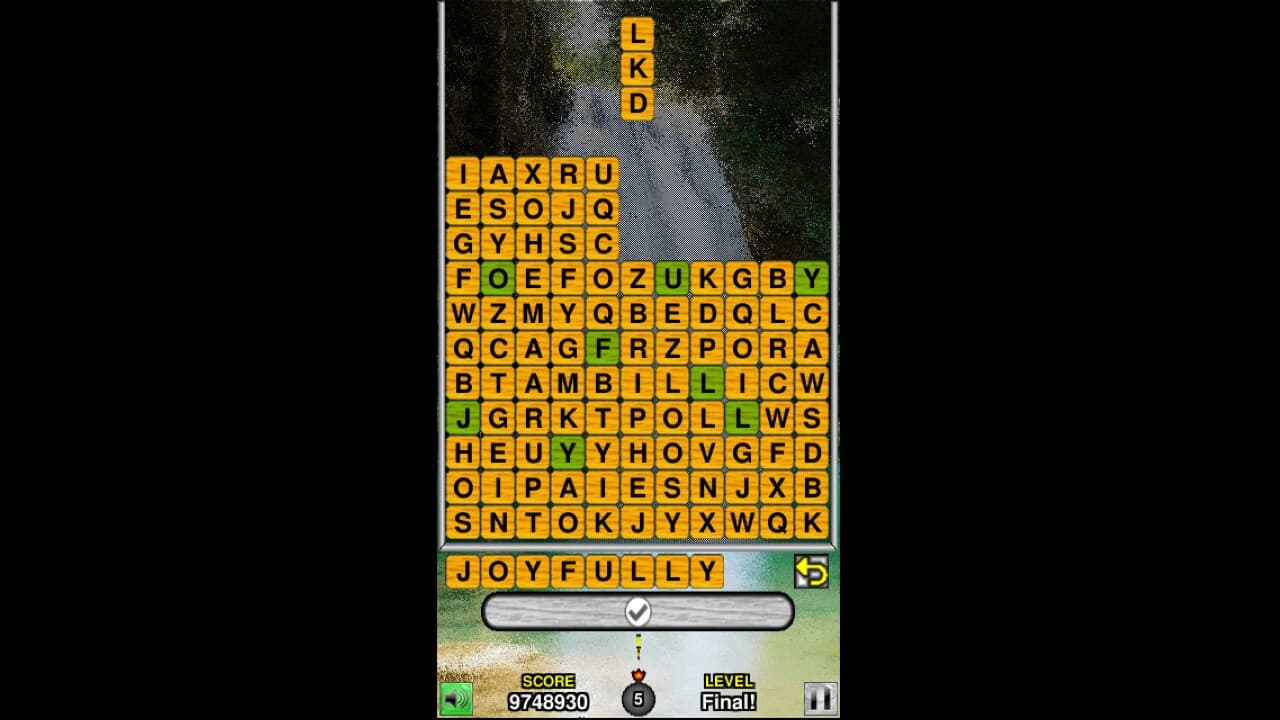 LettersFall 110% - 100% FREE Word Game! screenshot 3