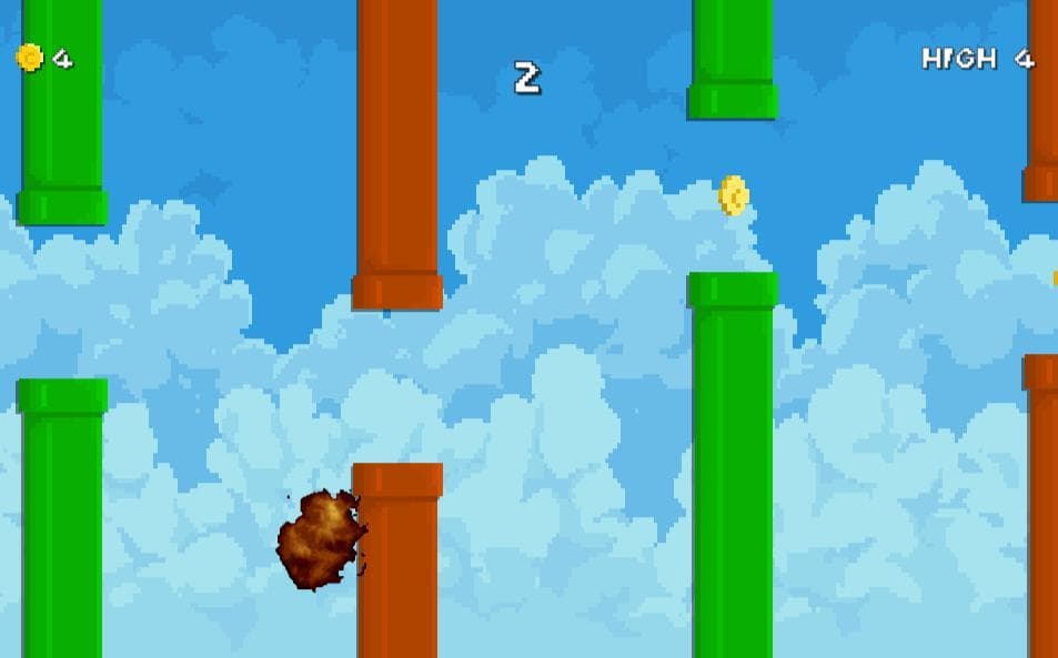 Flappy Herbird (Kickl) screenshot 2