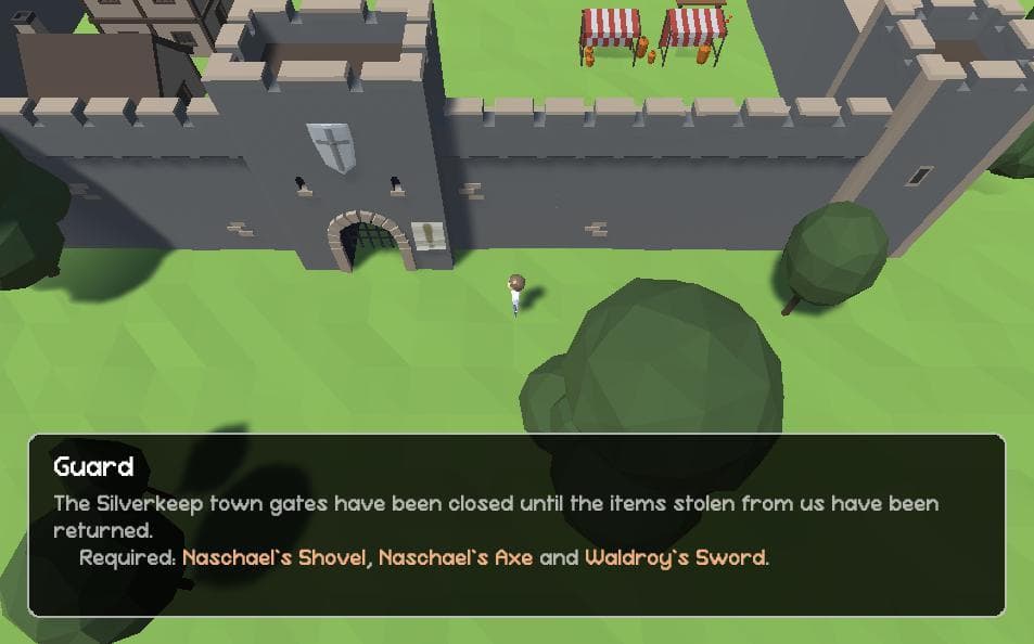 [LDJAM38] The Thief of Silverkeep screenshot 2