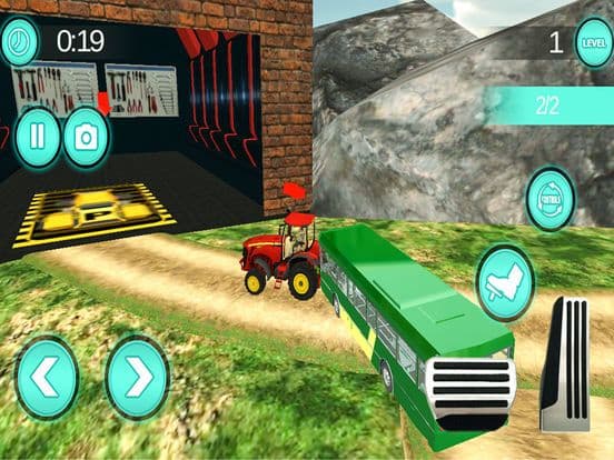 Offroad Tractor Towing Bus screenshot 5