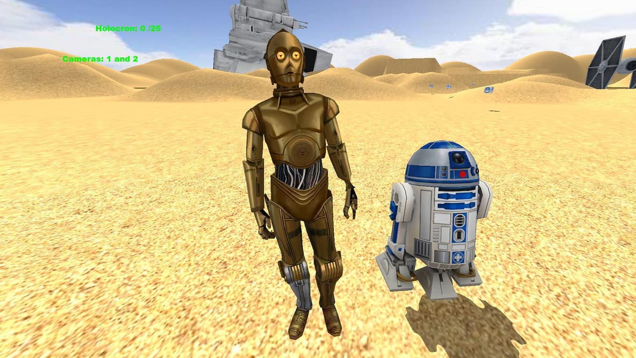 STAR WARS COPPERCUBE ARCADE