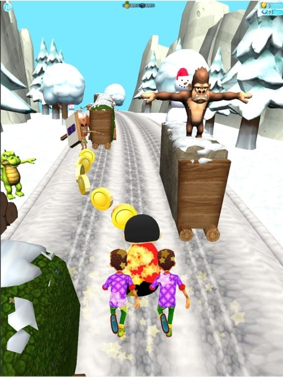 Ryan Subway Runner: xmas Run screenshot 2