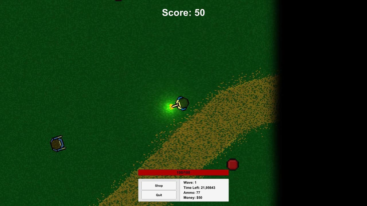 Pixel Zombie Shooter screenshot 3