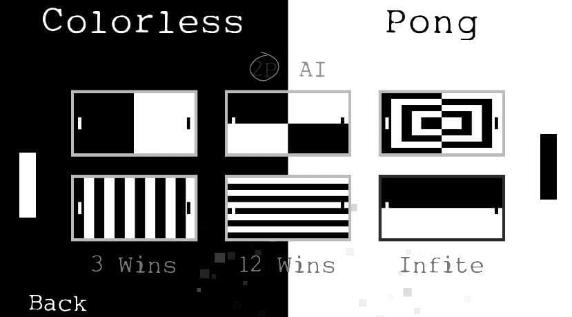 Colorless Pong