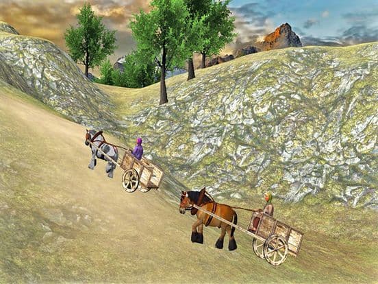 Go Cart Horse Racing Free screenshot 4