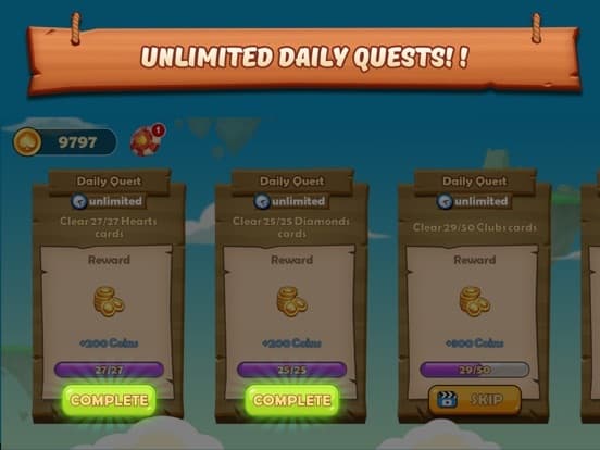 Solitaire Tripeaks - Voyagers screenshot 4