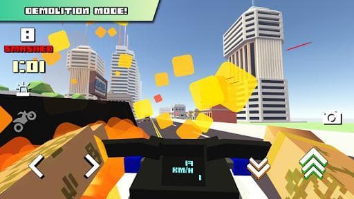 Blocky Moto Racing 🏁 screenshot 6